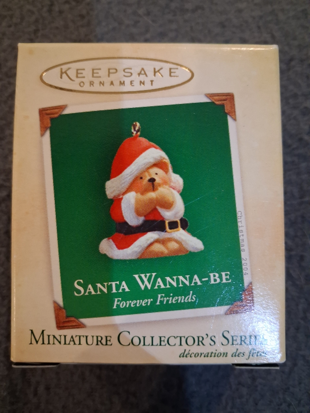 Hallmark Santa Wanna Be Ornament